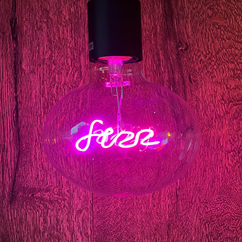 Fizz Pink LED Bulb Home Bar Pub  